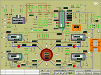 Пример видеокадра по реакторному отделению
